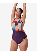 Speedo ECO+M DIG PRINT MEDALIST PUR/ORA