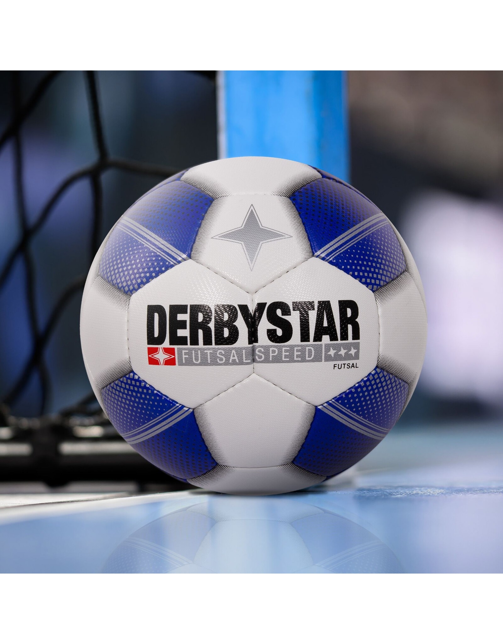 Derbystar Futsal Speed-White-Royal
