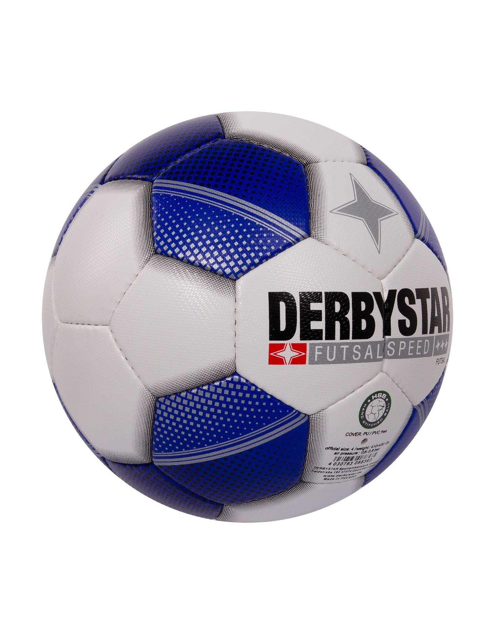 Derbystar Futsal Speed-White-Royal
