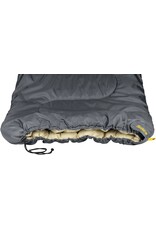 Abbey Camp® Slaapzak • Basic • Grijs/Zand Uni
