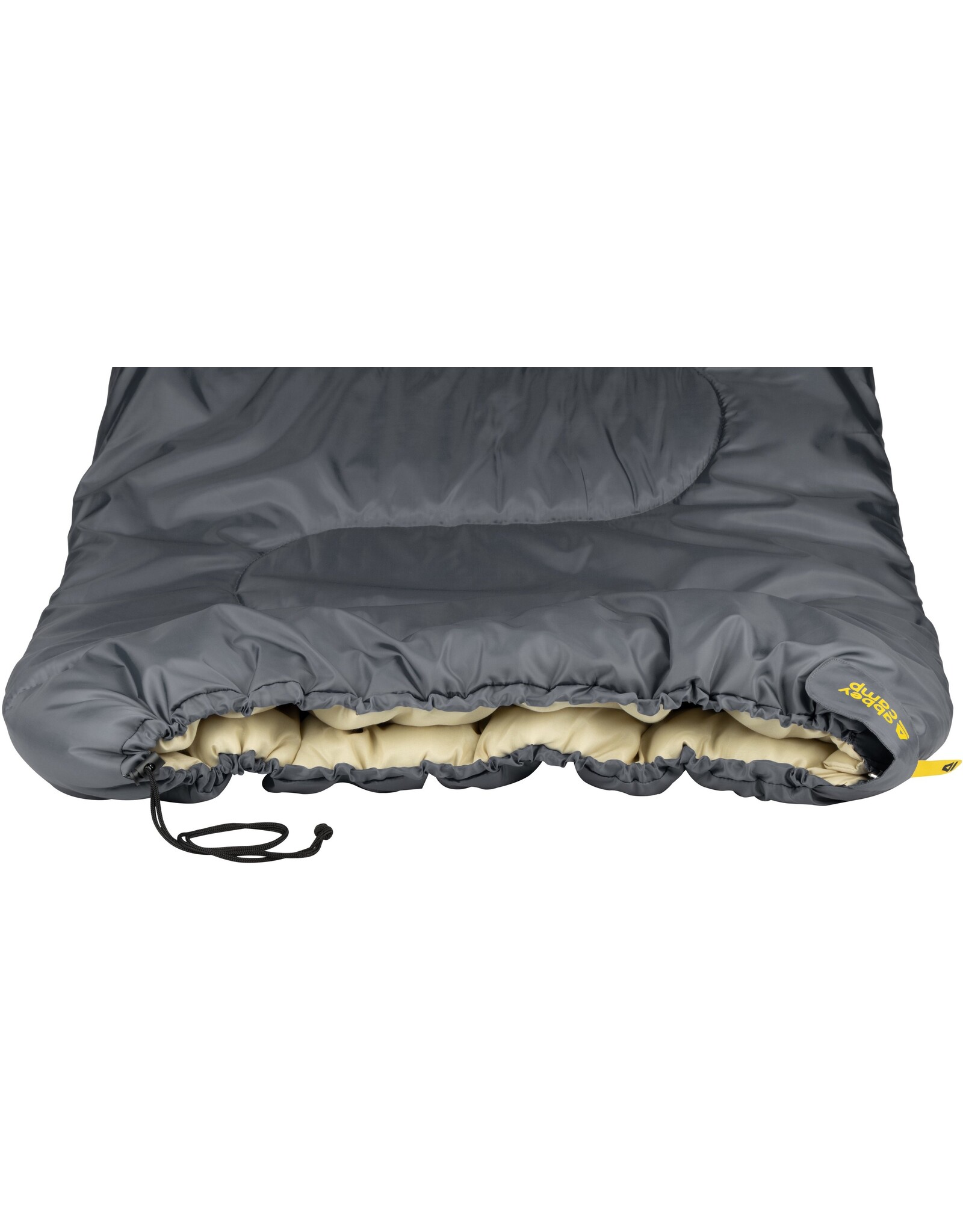 Abbey Camp® Slaapzak • Basic • Grijs/Zand Uni
