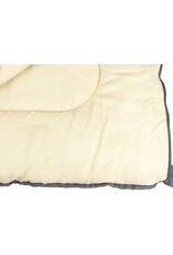 Abbey Camp® Slaapzak • Basic • Grijs/Zand Uni