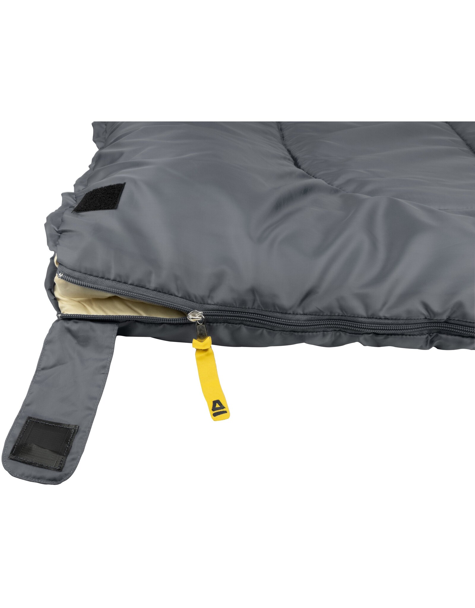 Abbey Camp® Slaapzak • Basic • Grijs/Zand Uni