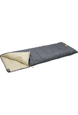 Abbey Camp® Slaapzak • Basic • Grijs/Zand Uni