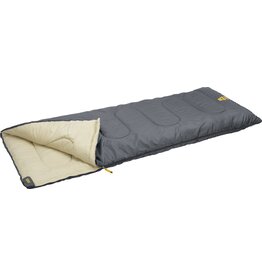 Abbey Camp® Slaapzak • Basic • Grijs/Zand Uni