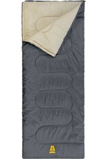 Abbey Camp® Slaapzak • Basic • Grijs/Zand Uni