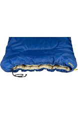 Abbey Camp® Slaapzak • Basic • Kobalt/Zand Uni