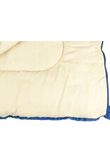 Abbey Camp® Slaapzak • Basic • Kobalt/Zand Uni
