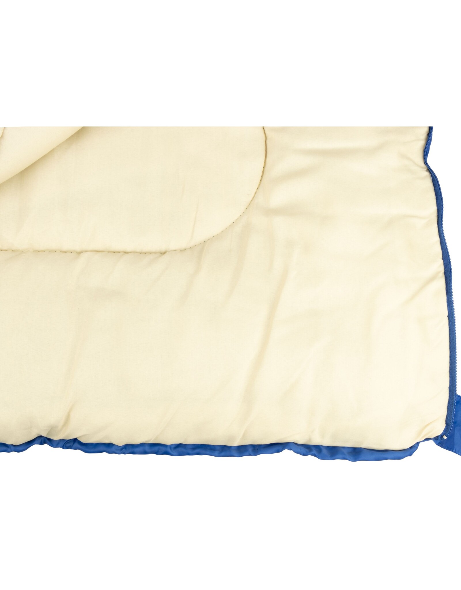 Abbey Camp® Slaapzak • Basic • Kobalt/Zand Uni