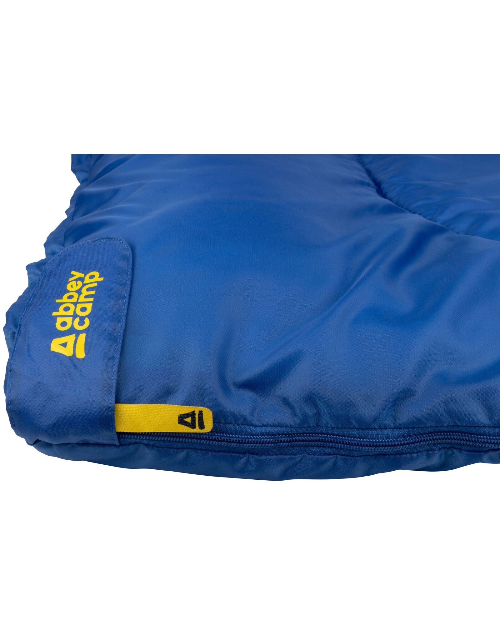 Abbey Camp® Slaapzak • Basic • Kobalt/Zand Uni