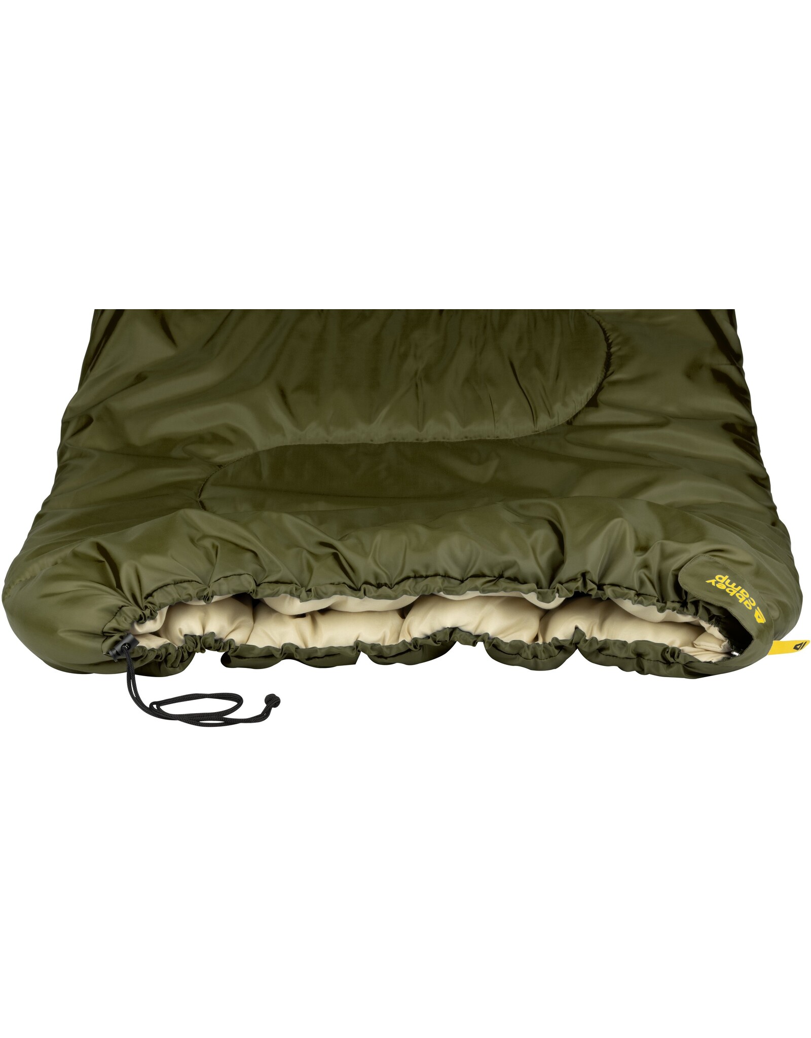 Abbey Camp® Slaapzak • Basic • Legergroen/Zand Uni