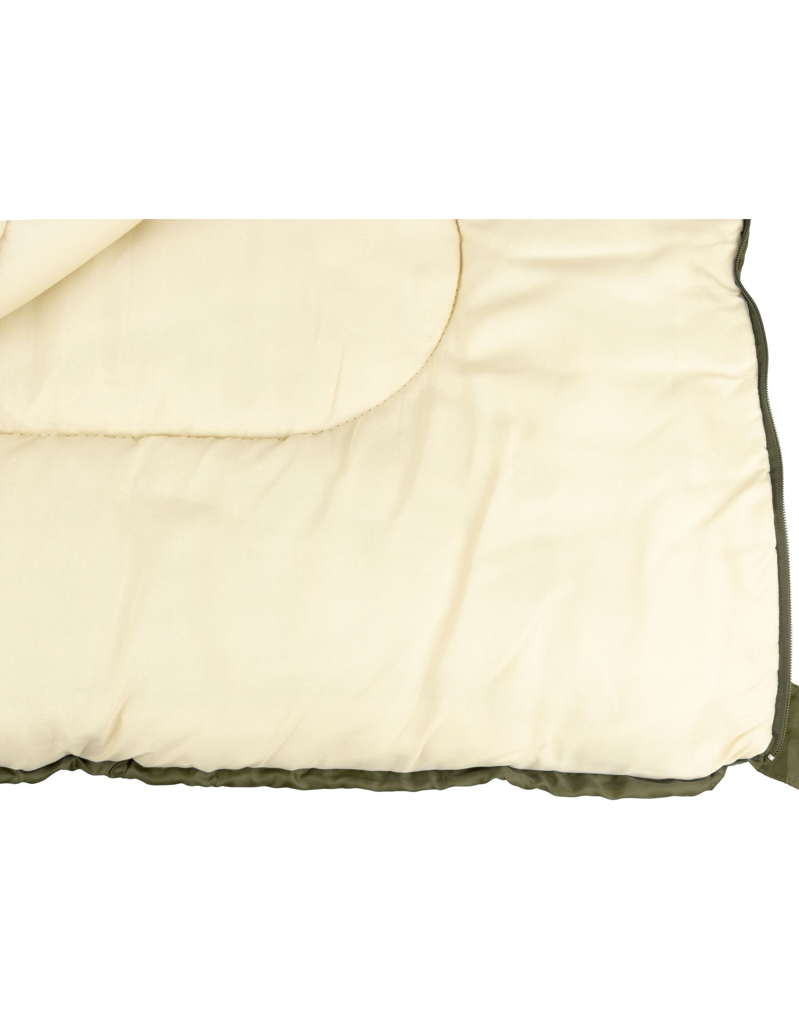Abbey Camp® Slaapzak • Basic • Legergroen/Zand Uni