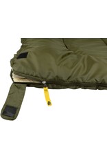 Abbey Camp® Slaapzak • Basic • Legergroen/Zand Uni