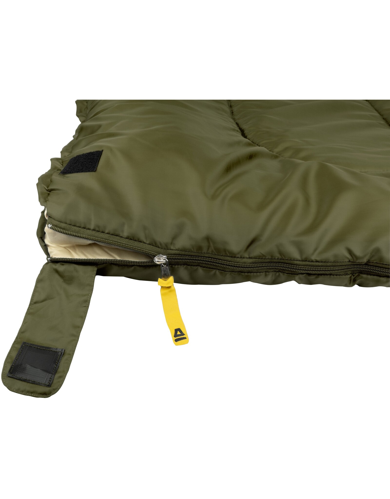 Abbey Camp® Slaapzak • Basic • Legergroen/Zand Uni