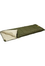 Abbey Camp® Slaapzak • Basic • Legergroen/Zand Uni