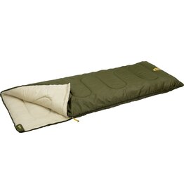 Abbey Camp® Slaapzak • Basic • Legergroen/Zand Uni