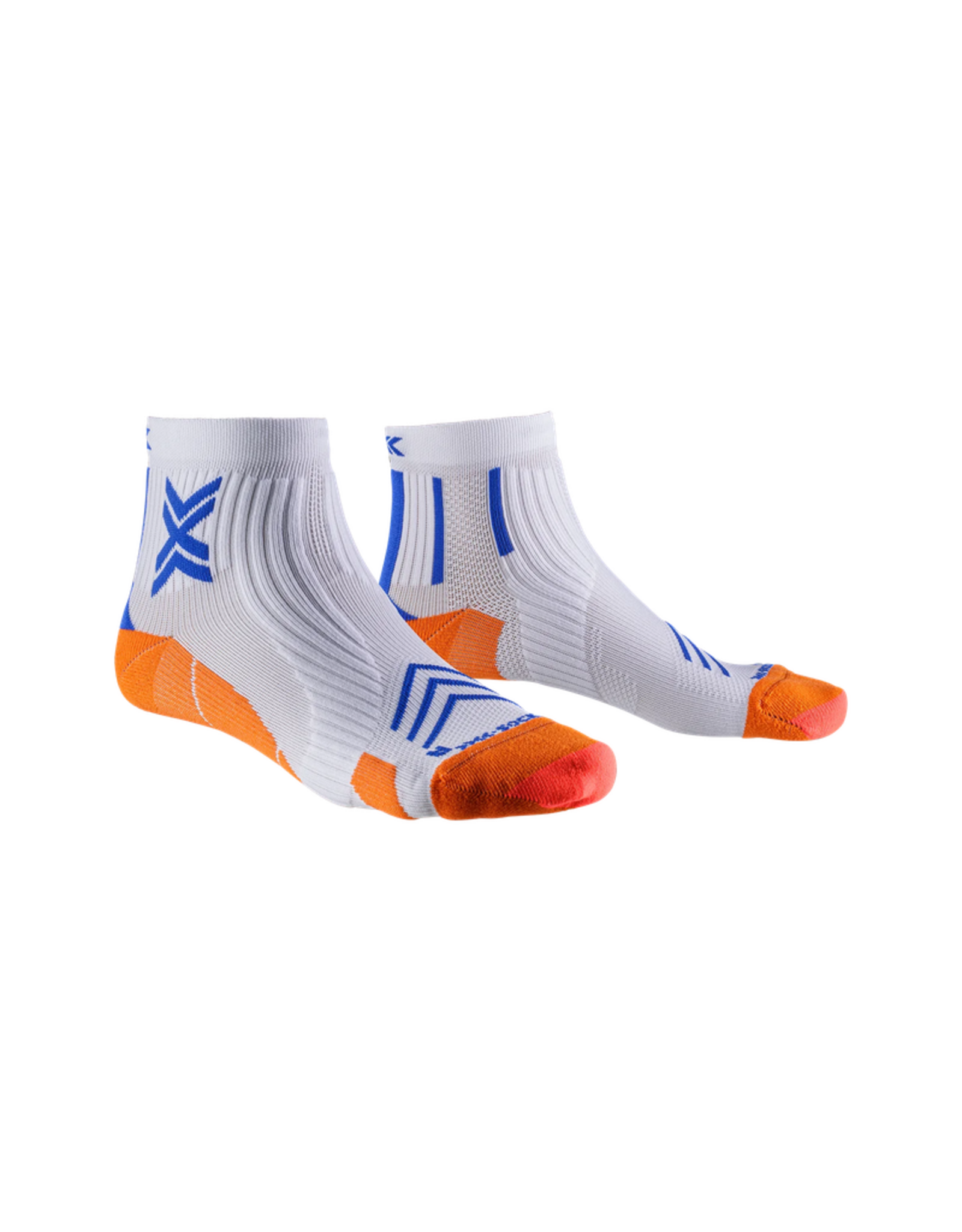 X-socks Run Expert Ankle-White/Orange/Twyce