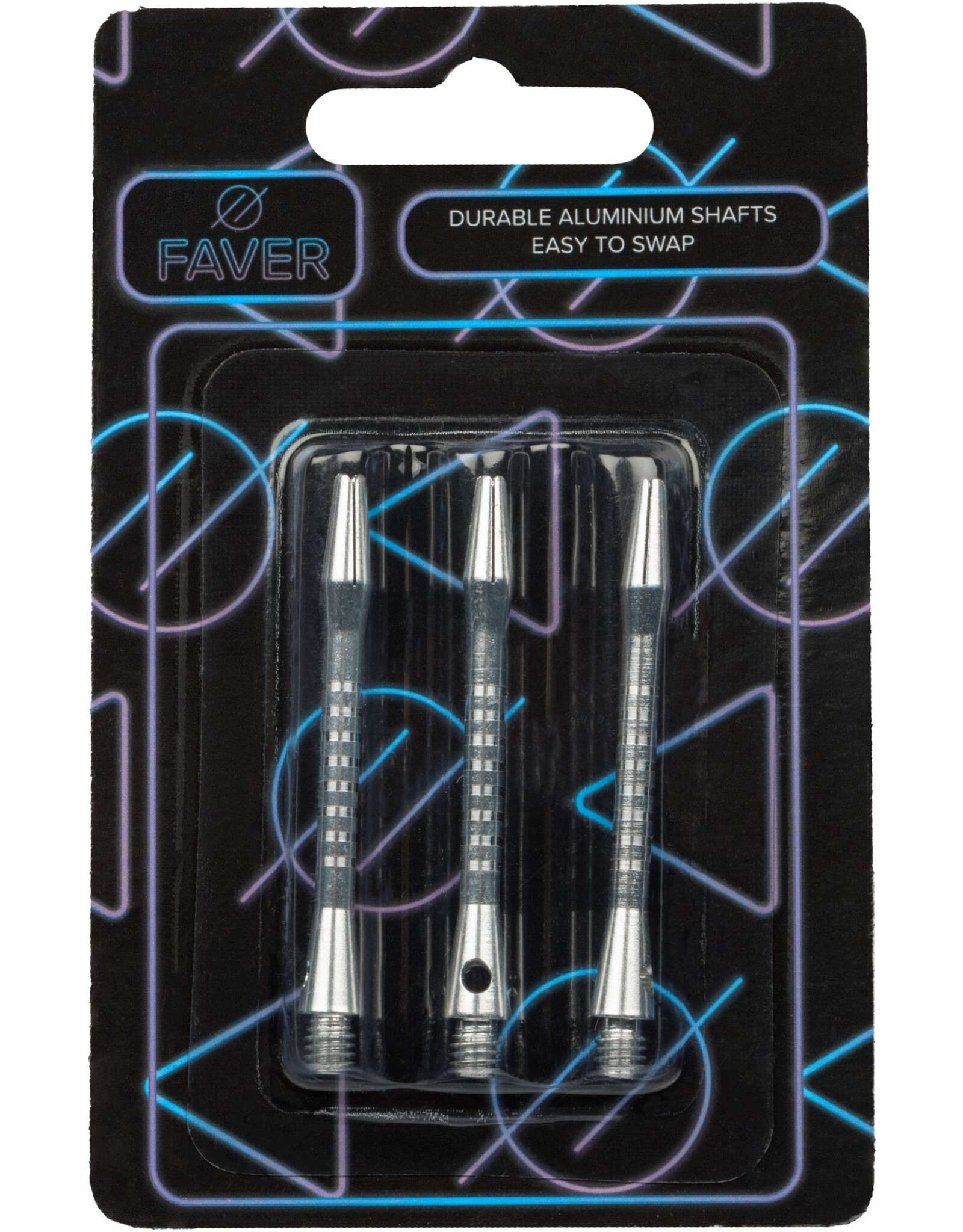 Faver® Shafts Aluminium Zilver