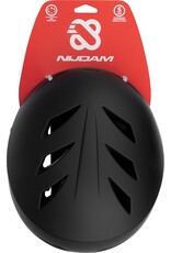 Nijdam Skatehelm Verstelbaar • Dark Fyre • Zwart/Rood (BLK)