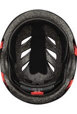 Nijdam Skatehelm Verstelbaar • Dark Fyre • Zwart/Rood (BLK)