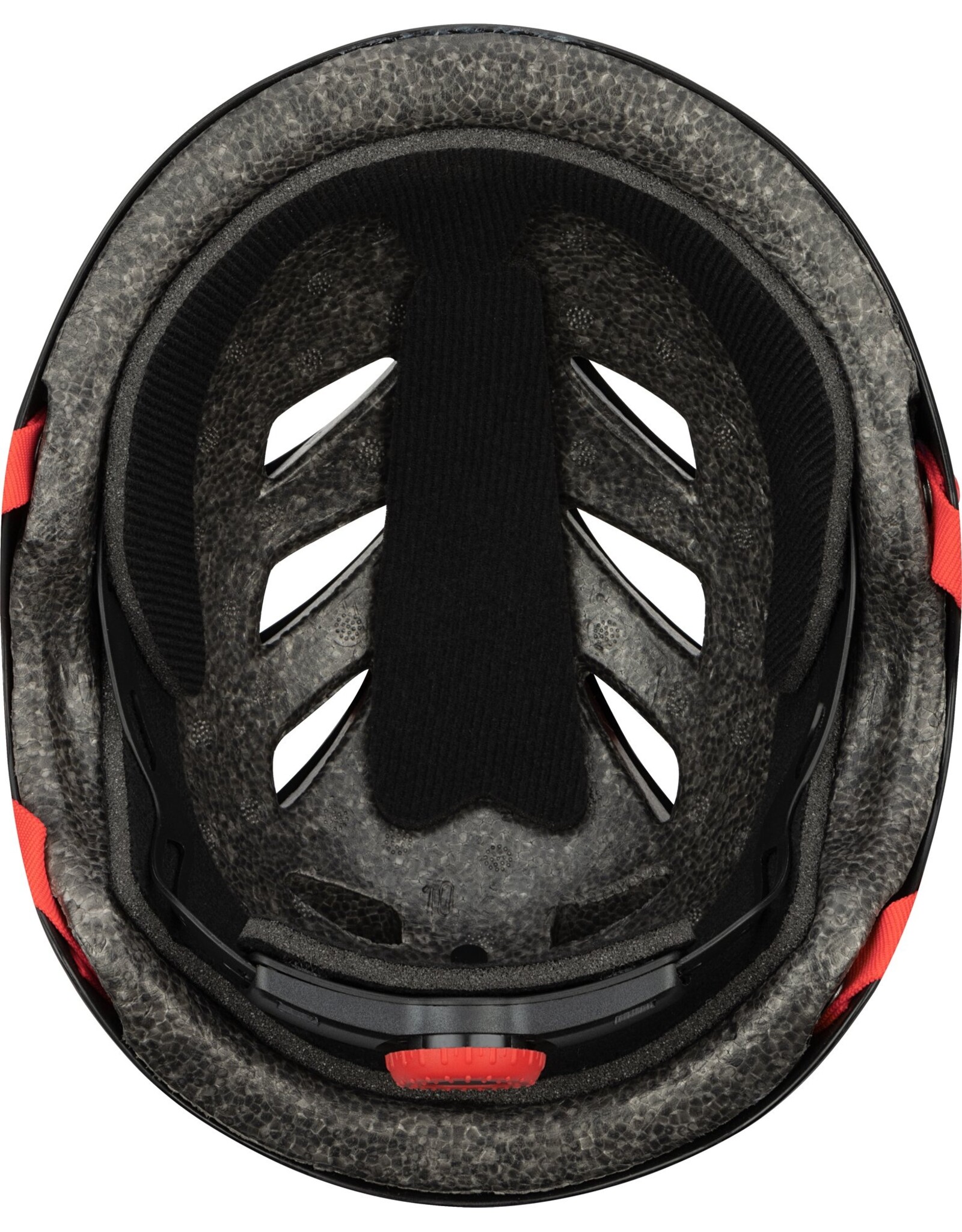 Nijdam Skatehelm Verstelbaar • Dark Fyre • Zwart/Rood (BLK)