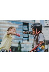 Nijdam Skatehelm Verstelbaar • Dark Fyre • Zwart/Rood (BLK)
