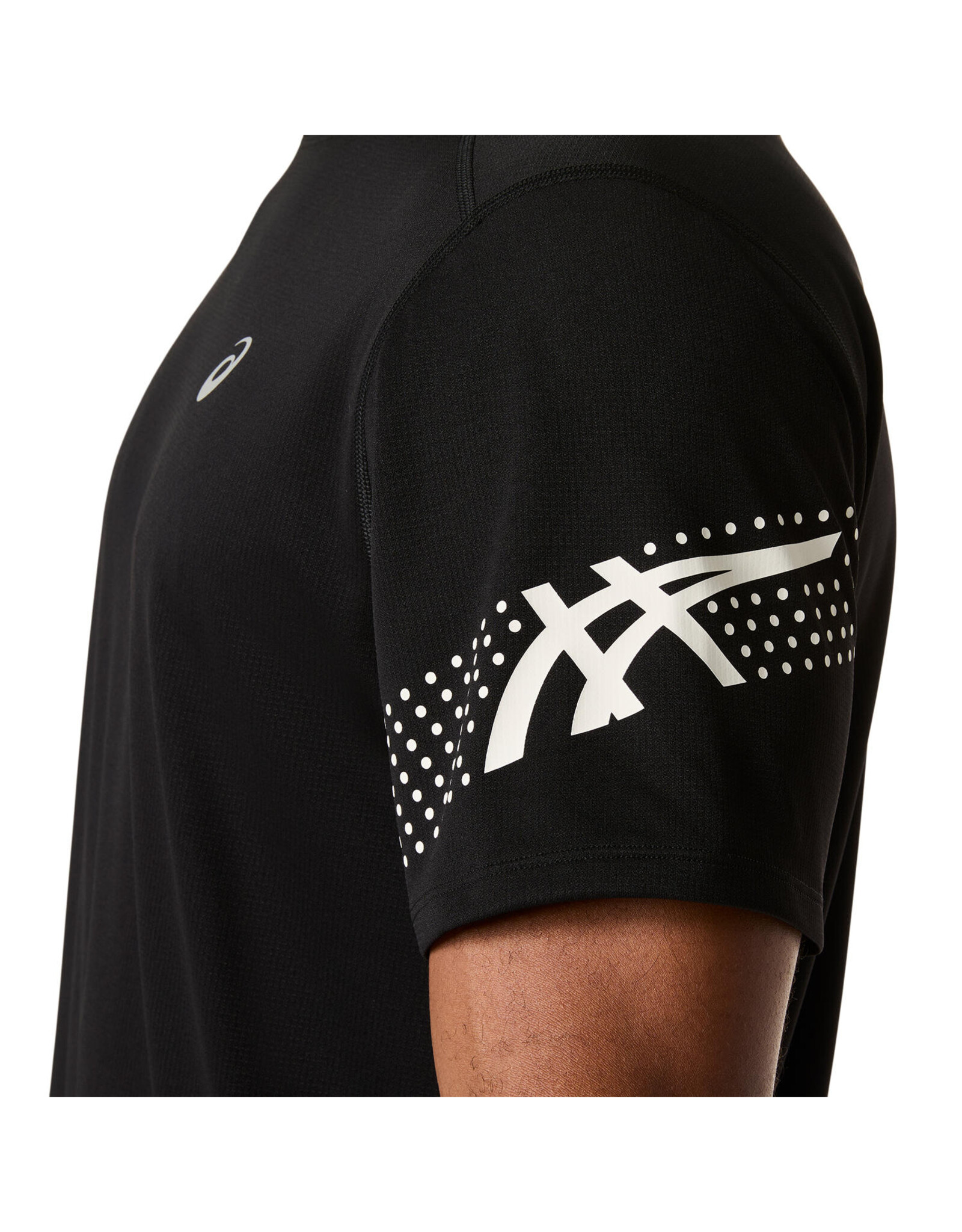 Asics ICON SS TOP-Heren-PERFORMANCE BLACK/CREAM