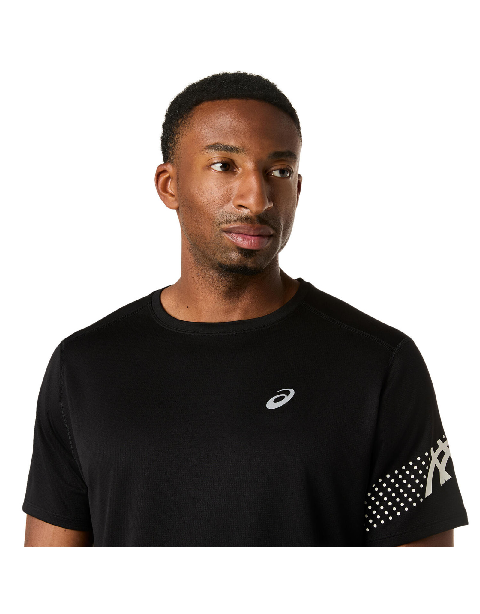 Asics ICON SS TOP-Heren-PERFORMANCE BLACK/CREAM