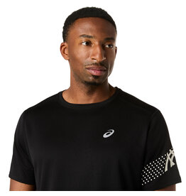 Asics ICON SS TOP-Heren-PERFORMANCE BLACK/CREAM