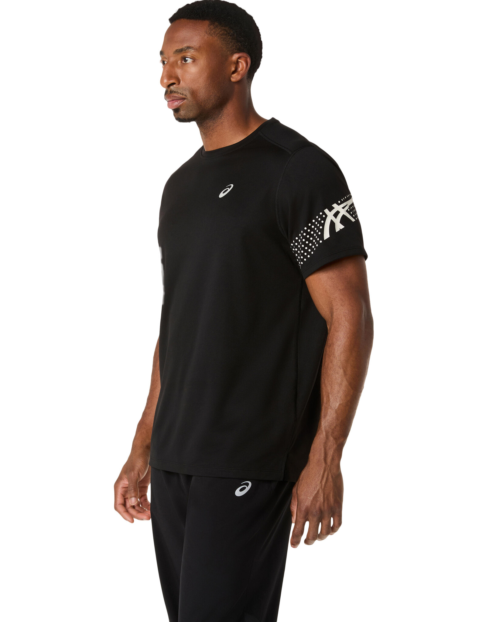 Asics ICON SS TOP-Heren-PERFORMANCE BLACK/CREAM