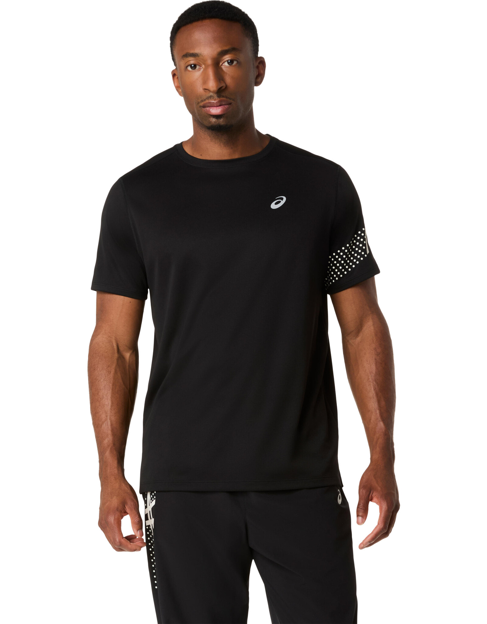 Asics ICON SS TOP-Heren-PERFORMANCE BLACK/CREAM