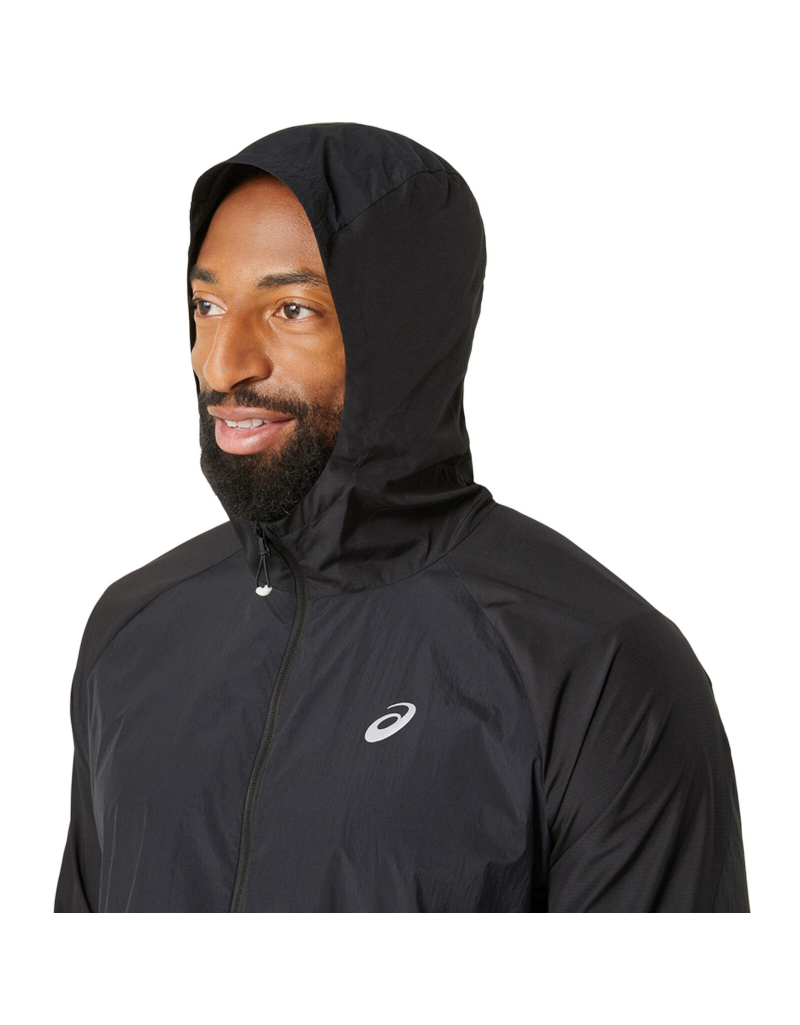 Asics ROAD PACKABLE JACKET-Heren-PERFORMANCE BLACK