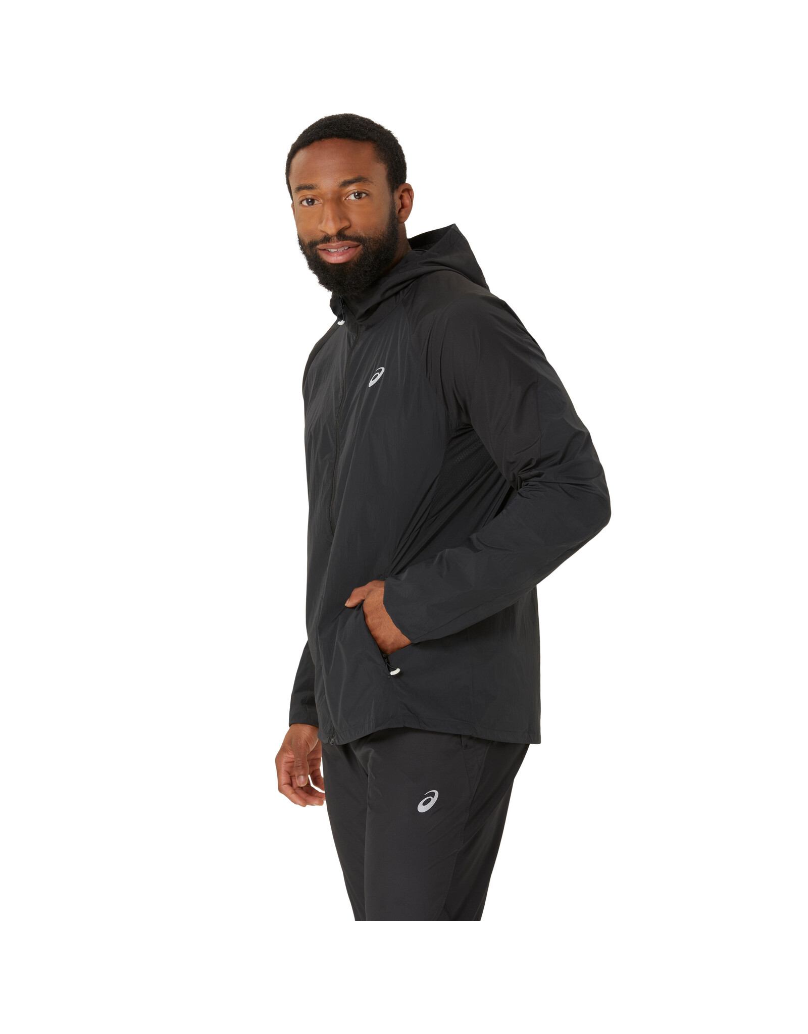 Asics ROAD PACKABLE JACKET-Heren-PERFORMANCE BLACK