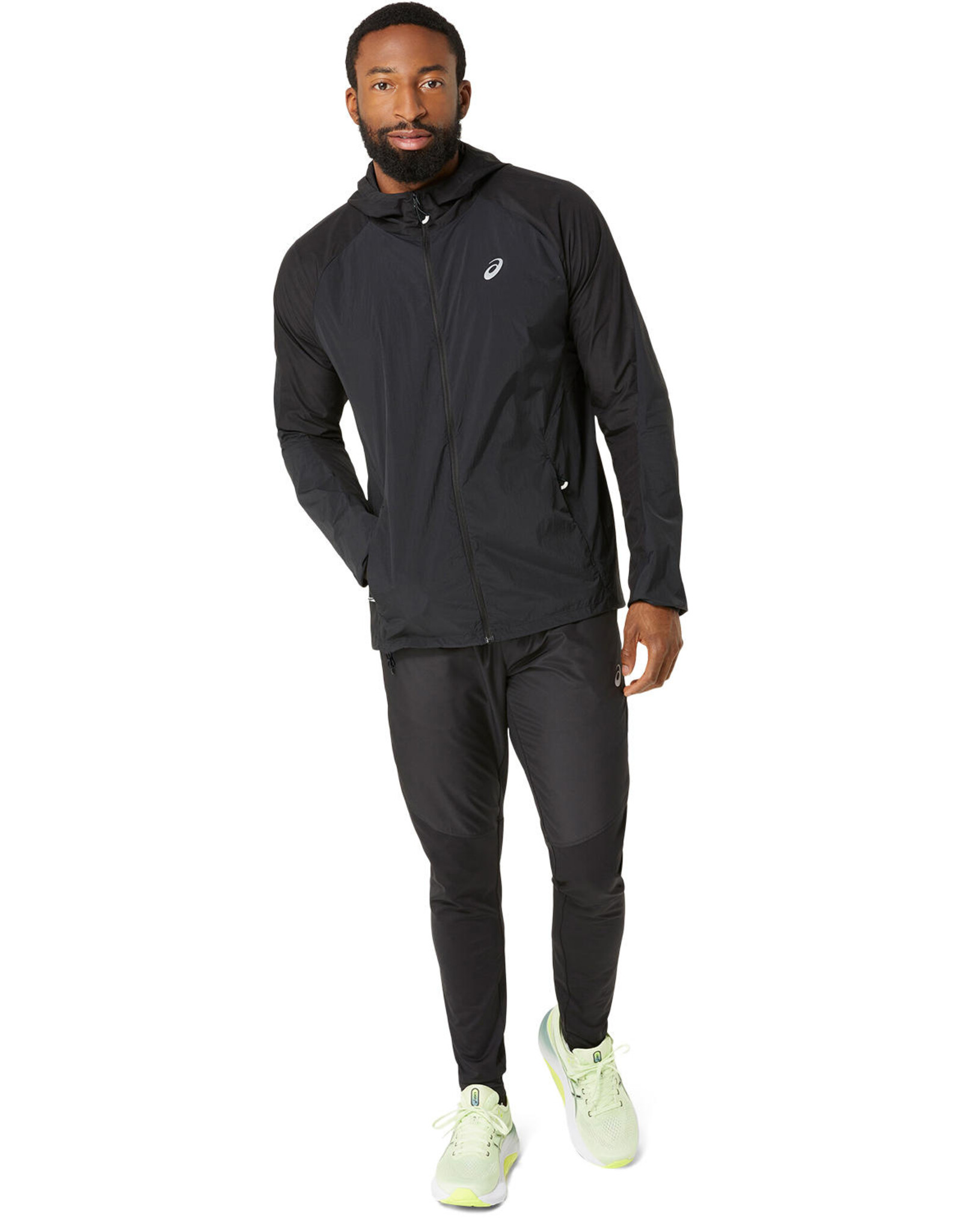 Asics ROAD PACKABLE JACKET-Heren-PERFORMANCE BLACK