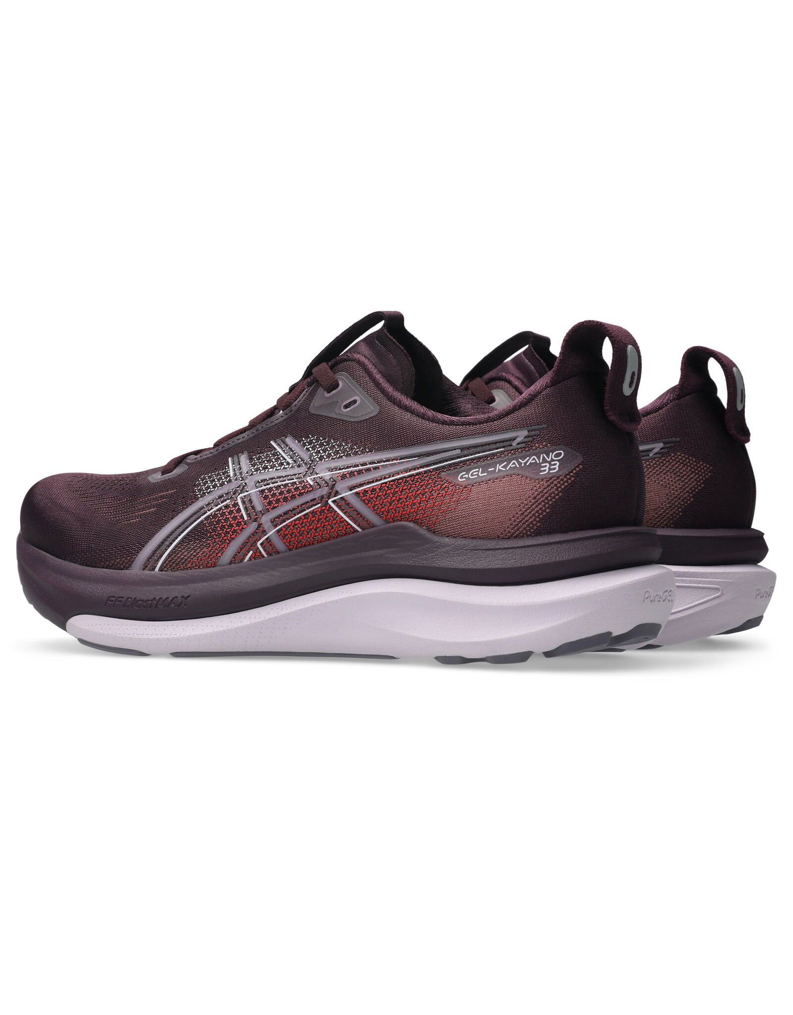 Asics GEL-KAYANO 33-Dames-DARK AUBERGINE/DAHLIA
