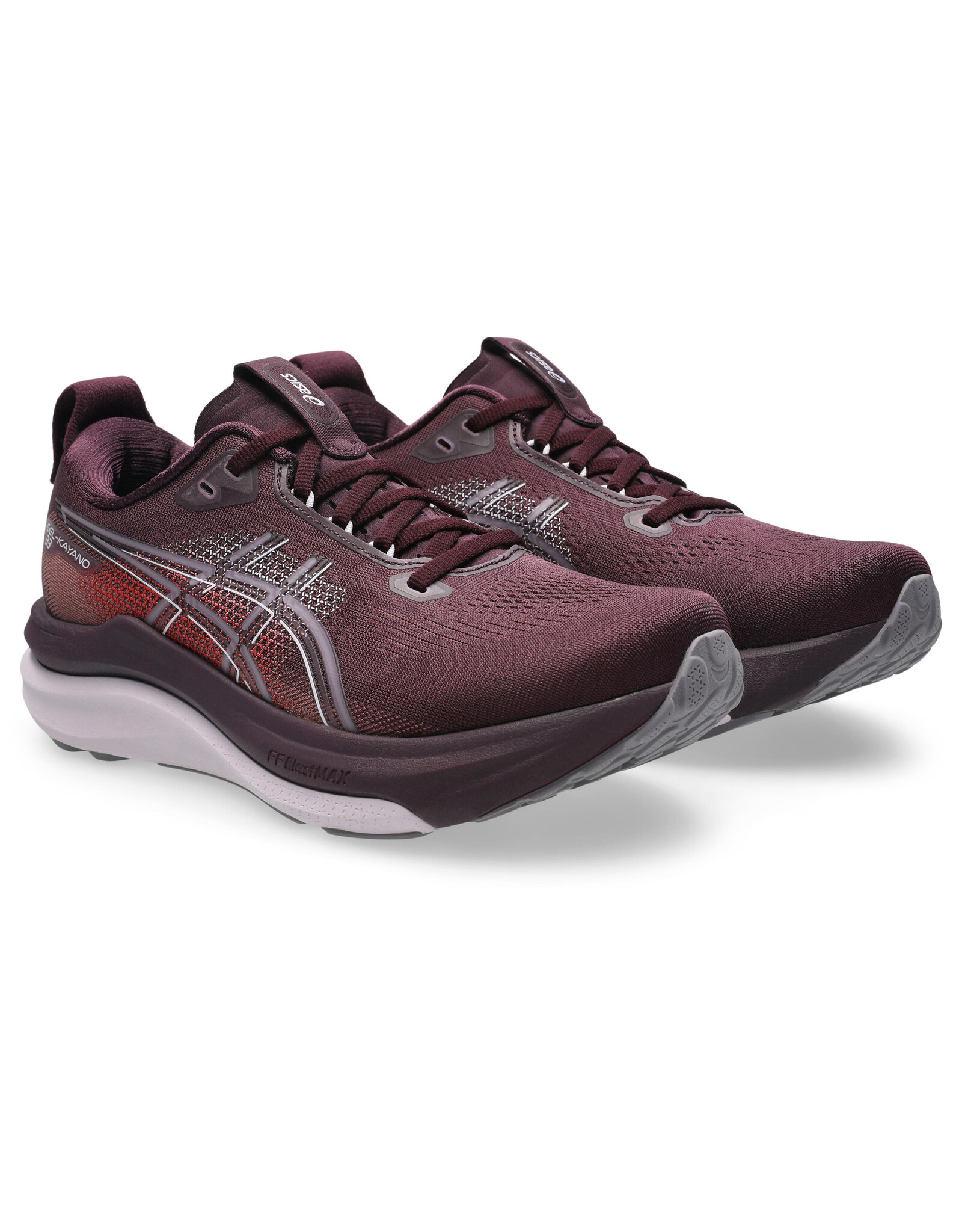 Asics GEL-KAYANO 33-Dames-DARK AUBERGINE/DAHLIA