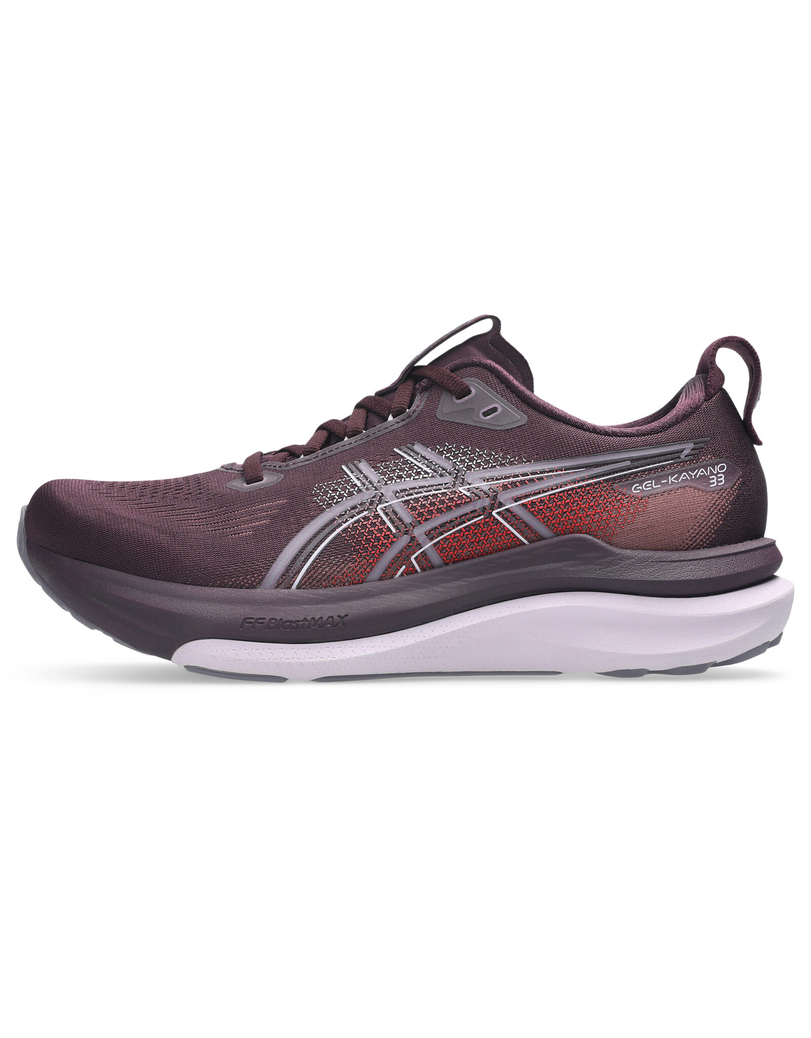 Asics GEL-KAYANO 33-Dames-DARK AUBERGINE/DAHLIA