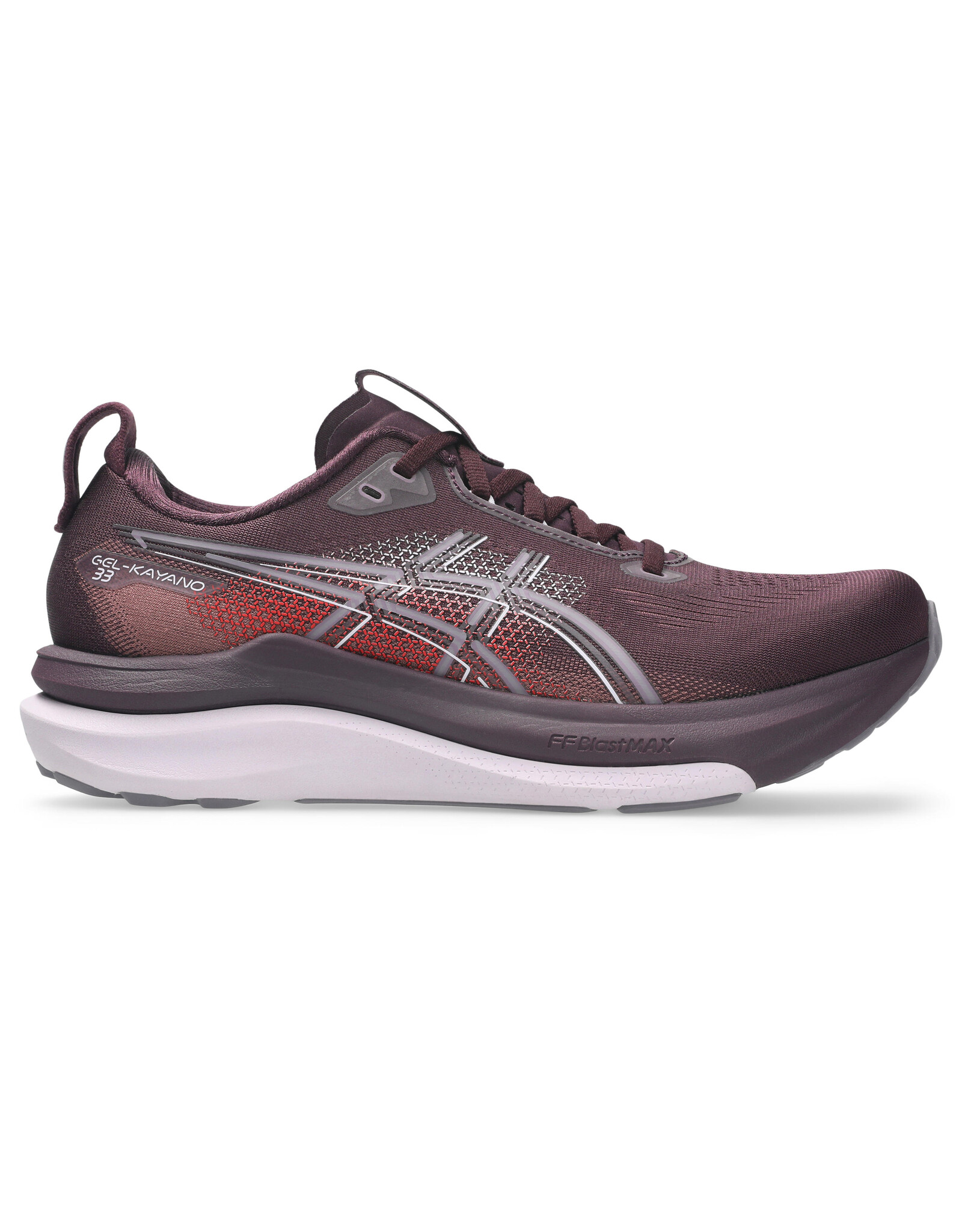 Asics GEL-KAYANO 33-Dames-DARK AUBERGINE/DAHLIA