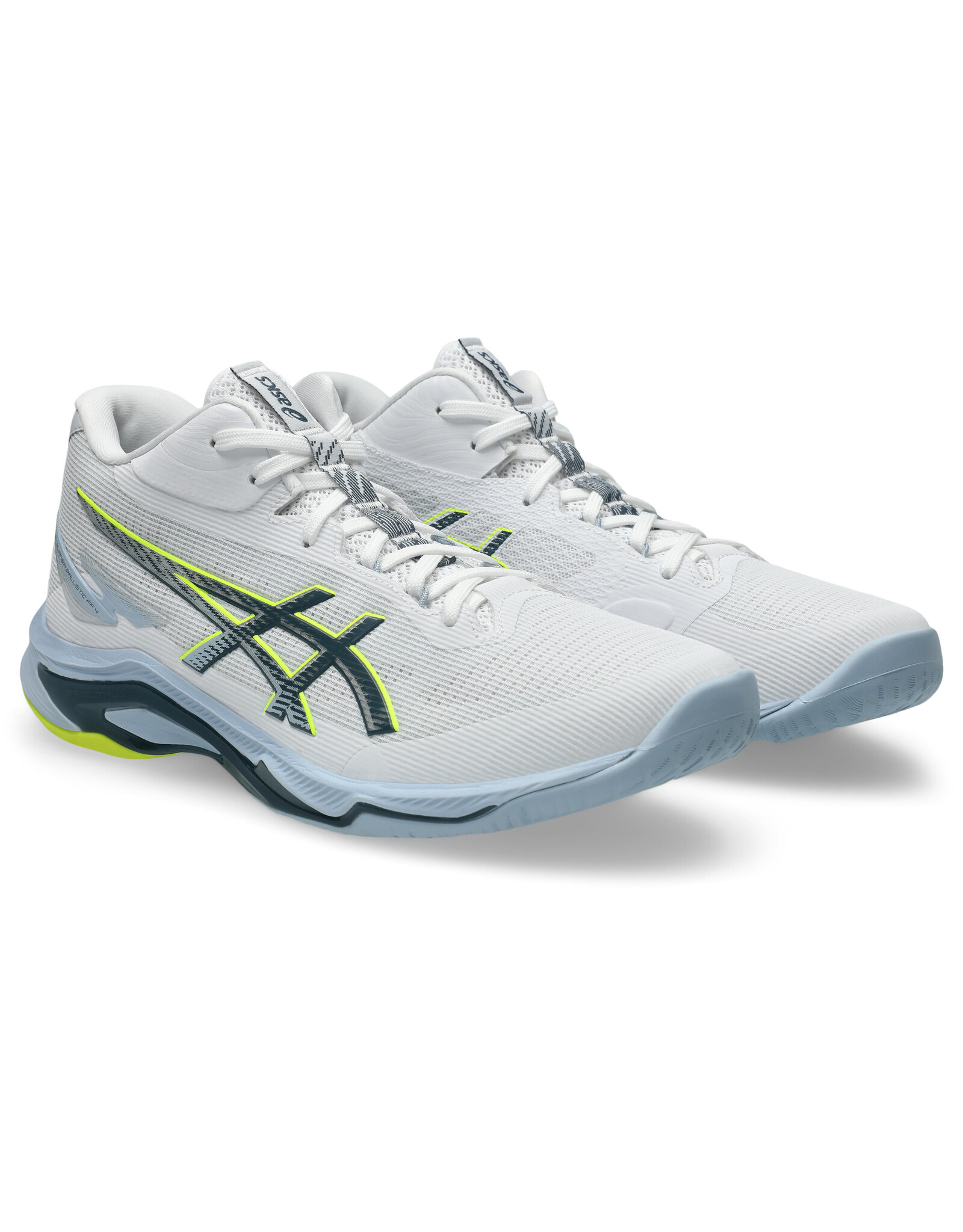Asics NETBURNER BALLISTIC FF MT 4-Heren-WHITE/RAW INDIGO