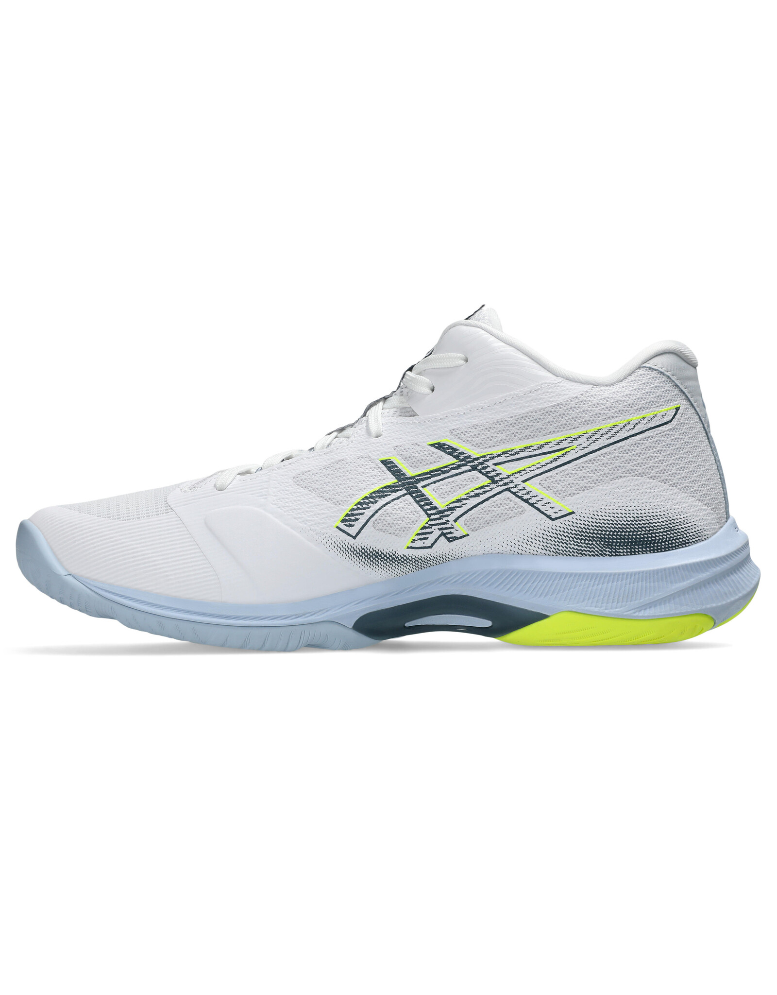 Asics NETBURNER BALLISTIC FF MT 4-Heren-WHITE/RAW INDIGO