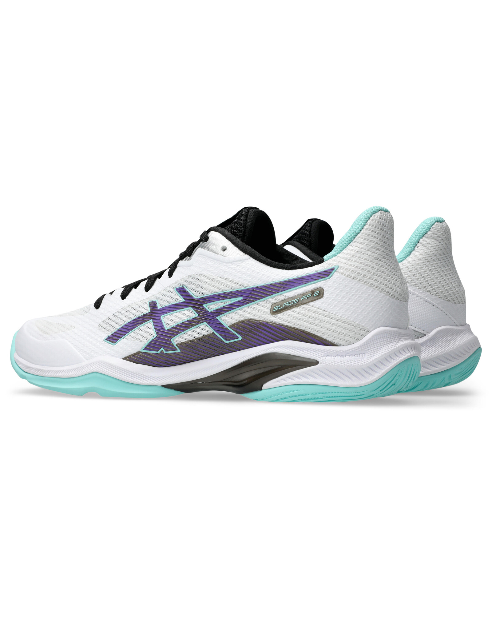 Asics BLADE FF 2-Heren-WHITE/RADIANT AMETHYST