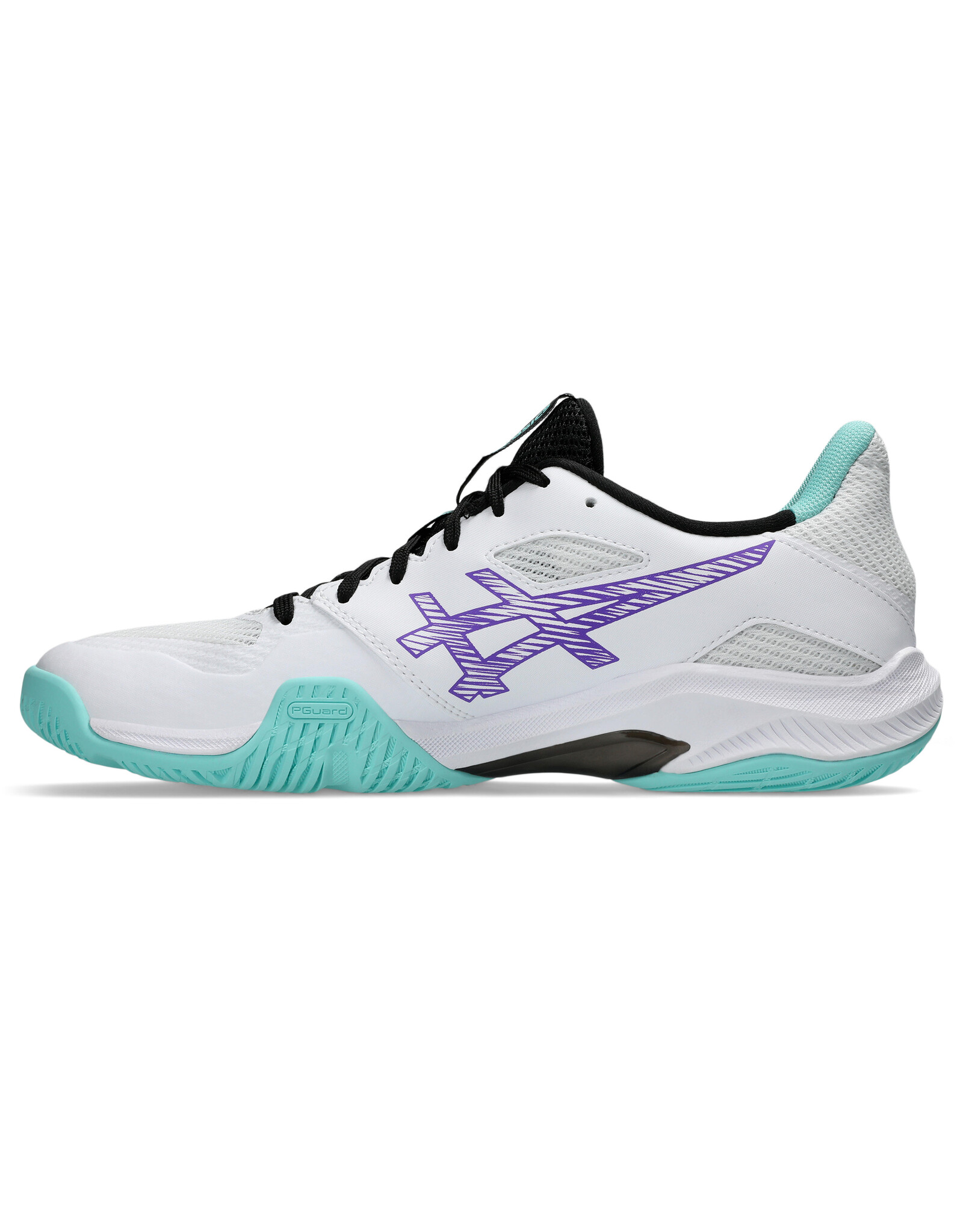 Asics BLADE FF 2-Heren-WHITE/RADIANT AMETHYST