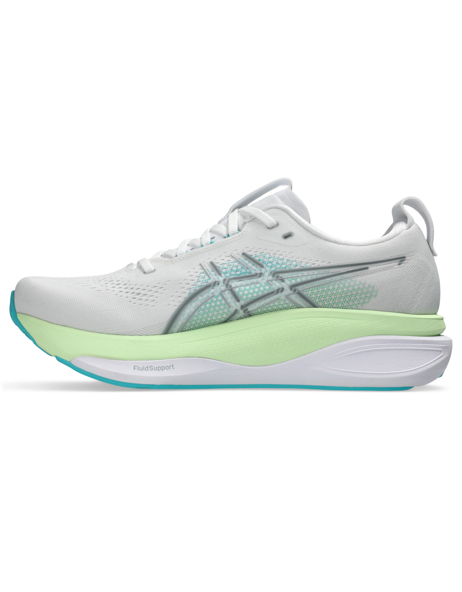 Asics GEL-KAYANO 33-Heren-WHITE/ENERGY AQUA