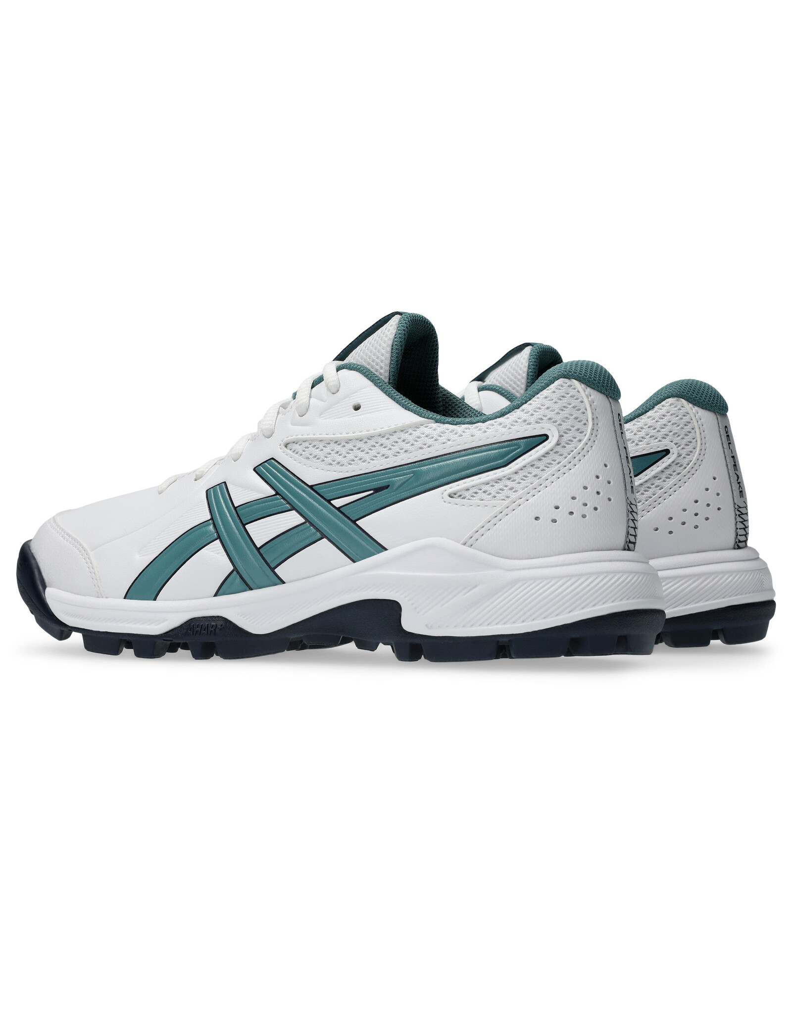 Asics GEL-PEAKE 3 GS-Kinderen-WHITE/FOGGY TEAL
