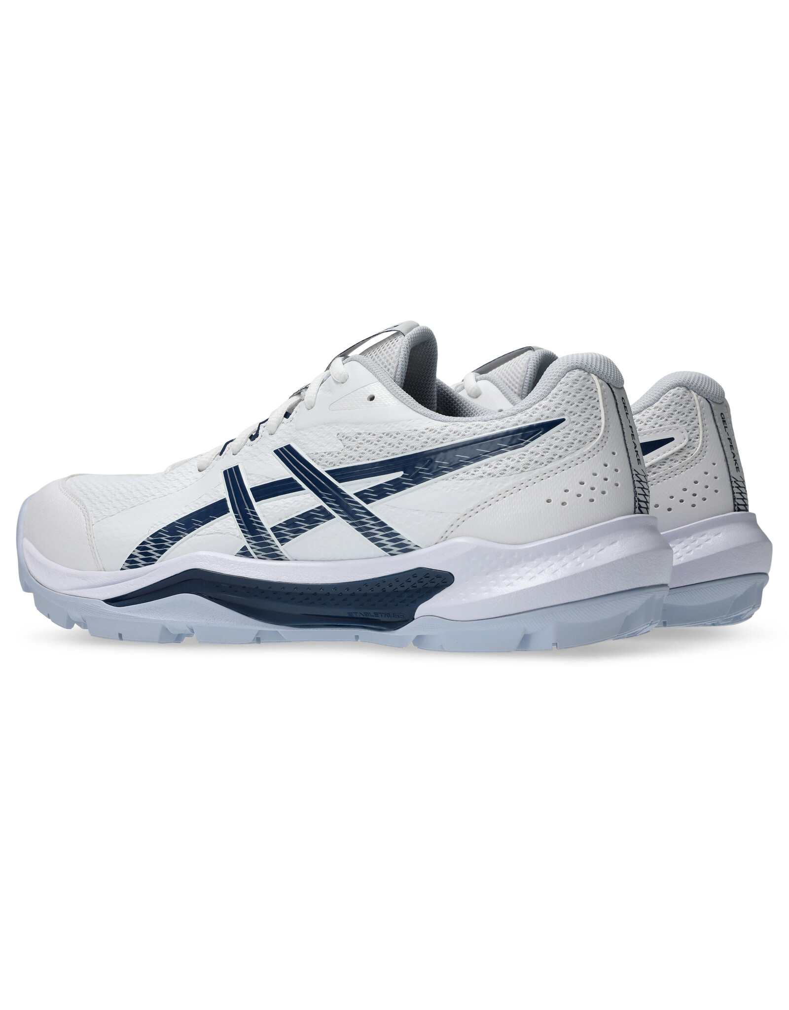 Asics GEL-PEAKE 3-Unisex-WHITE/INDEPENDENCE BLUE