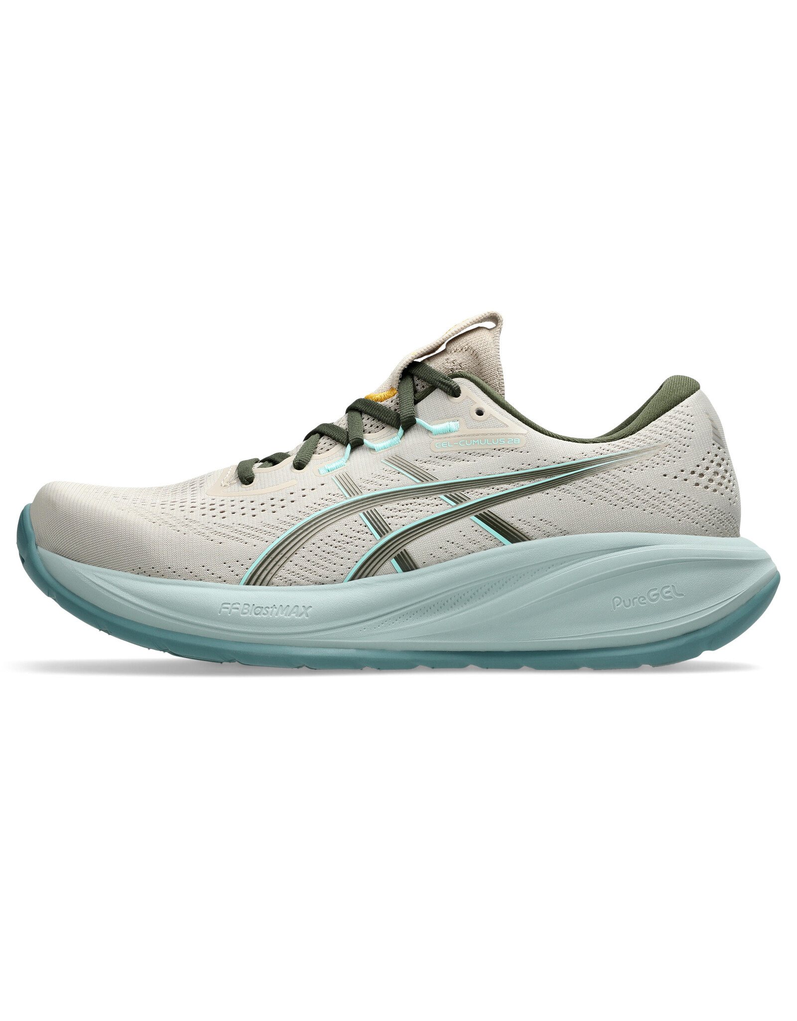 Asics GEL-CUMULUS 28-Heren-SIMPLY TAUPE/VINTAGE KHAKI