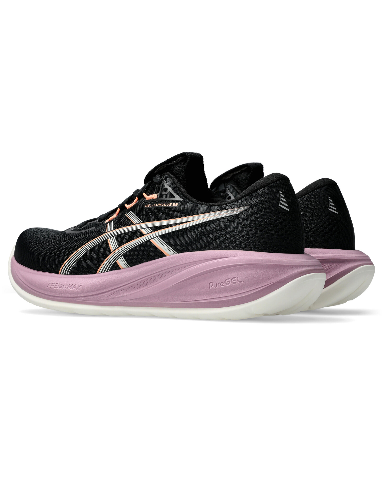 Asics GEL-CUMULUS 28-Dames-BLACK/TARO PURPLE