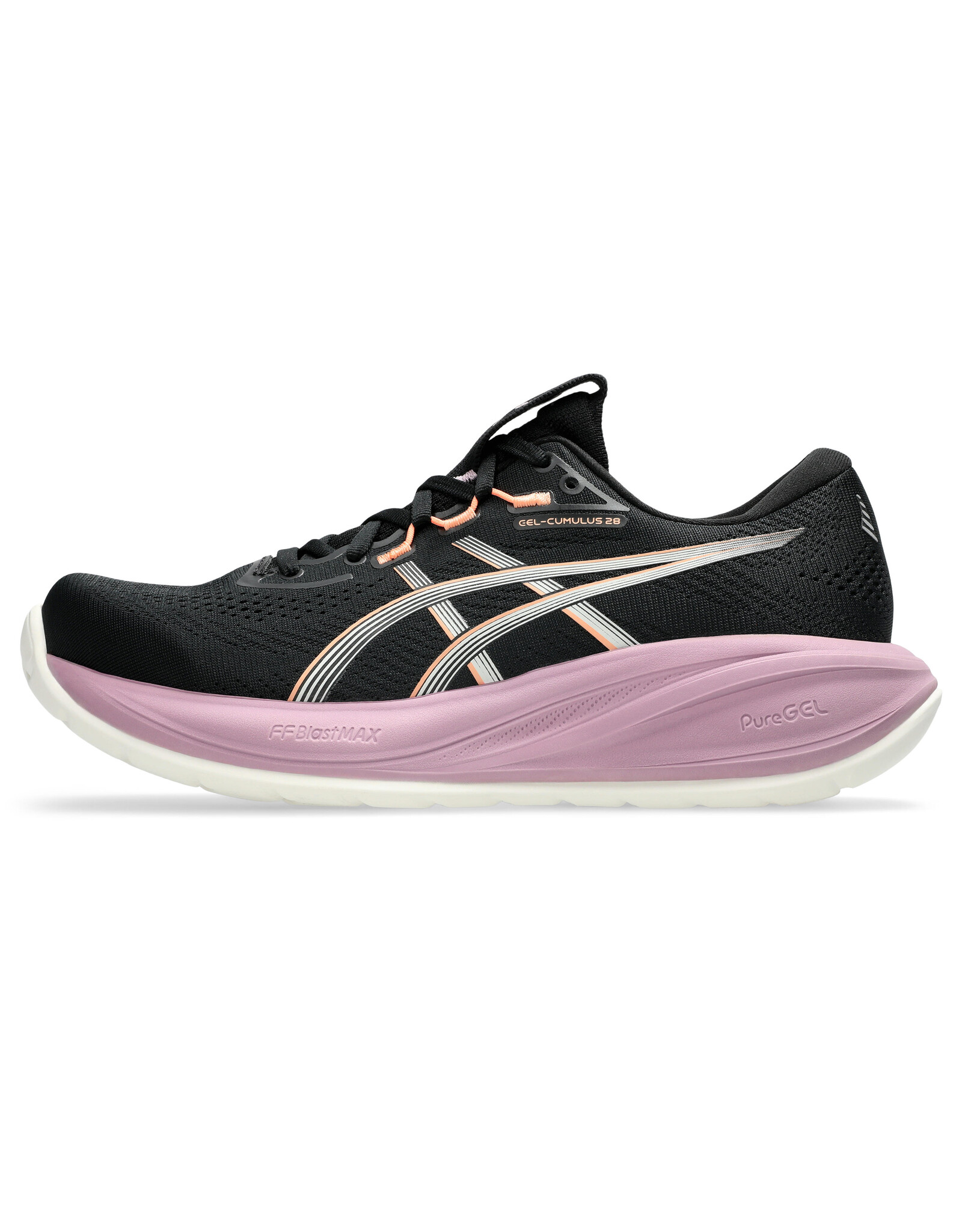 Asics GEL-CUMULUS 28-Dames-BLACK/TARO PURPLE