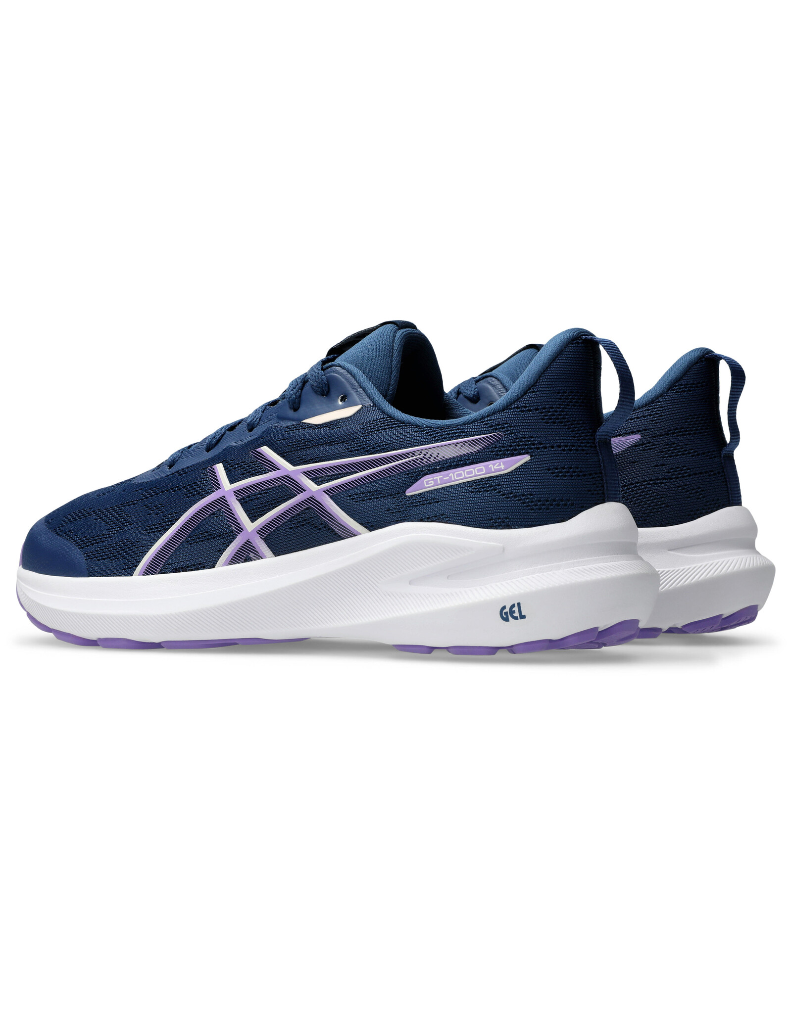 Asics GT-1000 14 GS-Kinderen-INDEPENDENCE BLUE/FADED PLUM