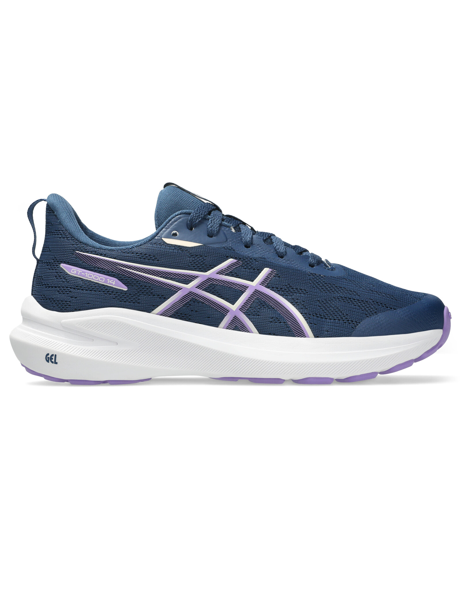 Asics GT-1000 14 GS-Kinderen-INDEPENDENCE BLUE/FADED PLUM
